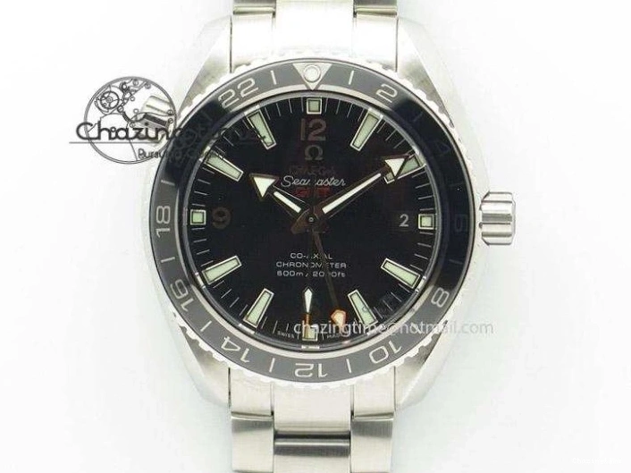 0123 Seamaster 300M 007 SS MK 1:1 Best Edition Black 007 Dial Ceramic Bezel On SS Bracelet A EasyCare 8178